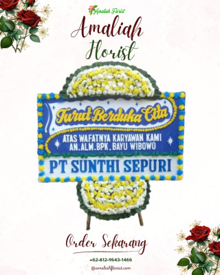 Papan Bunga Duka di Padamara